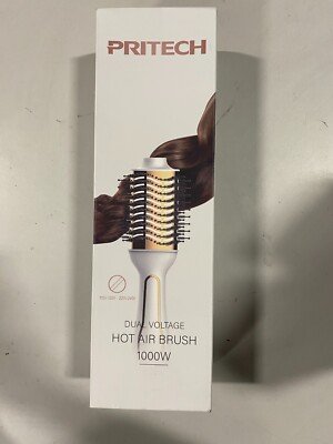 Pritech White Gold Dual Voltage 1000W 360 Degrees Hot Air Brush
