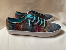 Keds women  s colorful flat sneakers size 6 NEW