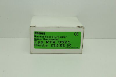 Eberle RTR 3521 ( 17215 3521 100 ) Raumtemperaturregler / Raumthermos. ''Neu&OVP''
