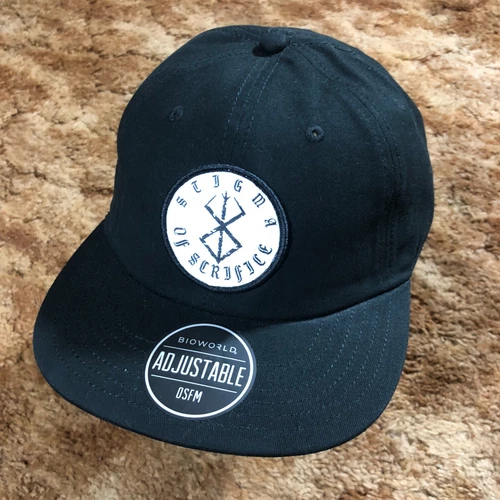 NEW Berserk Brand of Sacrifice Anime Manga Black Strapback Baseball Hat Cap Guts
