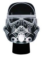 3D Led-Lampe Totenkopf Krieger Nachtlicht Tischlampe Farbwechsel Licht Wohnlicht