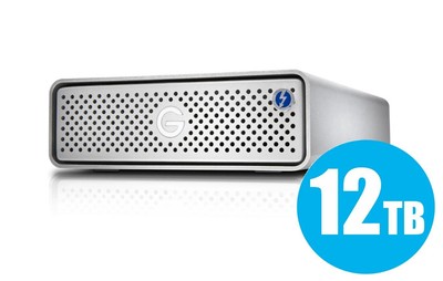 G-Technology G-DRIVE 12TB Thunderbolt 3 USB 3.0 External Hard Drive for PC/MAC