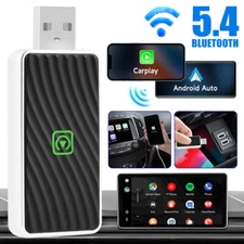 USB Dongle CarPlay Adapter Wireless Android Auto Car Auto Navigation Player 2in1