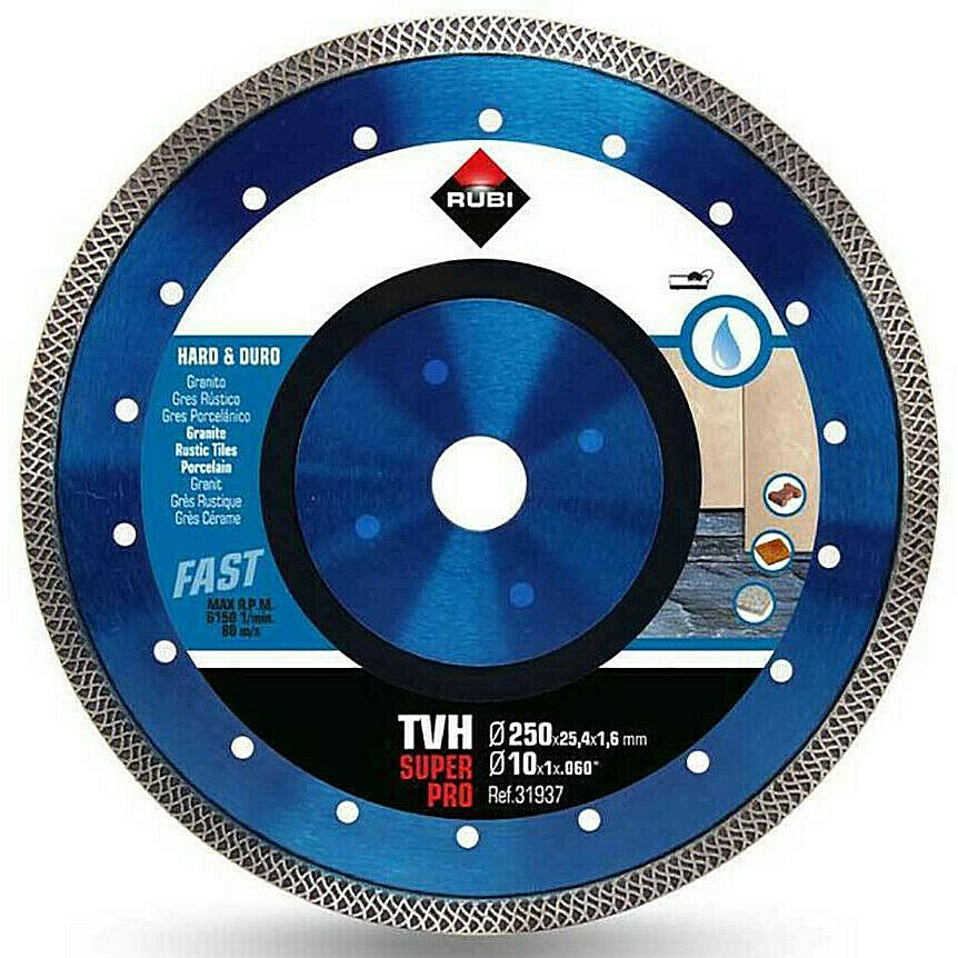 Rubi Turbo Viper TVH 250 SUPERPRO Diamanttrennscheibe für harte Materialien