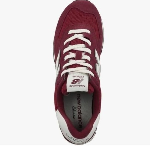 ORIGINAL NEW BALANCE U574 HERREN GRÖSSE 17 D ROT WEISS KLASSISCHER LAUFSCHUH SNEAKER - Bild 9 von 10