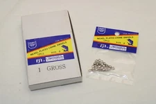144 Pack Fishing Crane Swivels Size 5 - Dolphin Brand Nickel Plated - NEW IN BOX