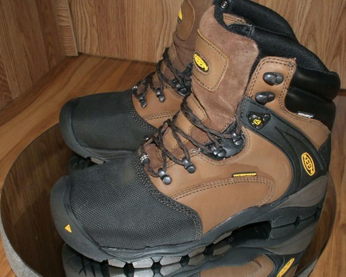 KEEN mens 10EE Louisville boots (steel toe) EU 43 work hunting NEW IN BOX NIB ! - Picture 2 of 11