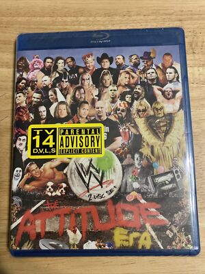 WWE: The Attitude Era (Blu-ray Disc, 2012, 2-Disc Set)NEW Authentic US RARE OOP