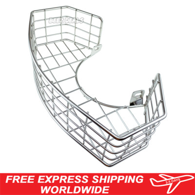 Short Legshield Basket Front Cover Chrome Honda C125 Super Cub New 2018 2025