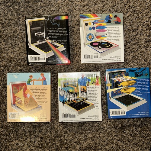 Discovery Box Scholastic Book & Activity Kit Set Of 5 New Sealed Lot Of 5 - Picture 4 of 5