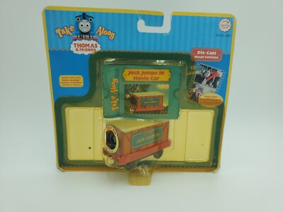 NEW Diecast ''Jack Jumps In Movie Car'' Thomas & Friends Take Along