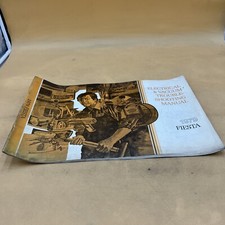 1979 FORD FIESTA ELECTRICAL AND VACUUM TROUBLESHOOTING GUIDE MANUAL