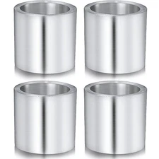 Lounsweer 4'' x 50' Aluminum Roll Flashing for Roof and Garden, Prevents Roof...