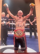 STUART HALL Signed Boxing Photo IBF World Champ Boxing Memorabilia