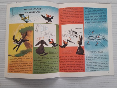 Michelino n.6 anno 1964 Rivista per Bambini di Scienza Racconti Fumetto ecc. - Bild 2 von 2