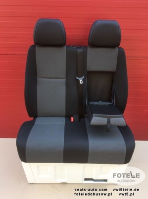 Seat VW Crafter AUSTIN double bench passenger seat front LHD | eBay