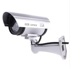 Bullet Fake Dummy Security Camera IR Light LED Sensor Surveillance Dummy Cameras