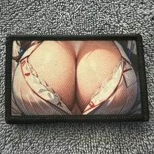 TACTICAL TITS 2x3 Embroidered Morale Patch Hook Backing Brand New