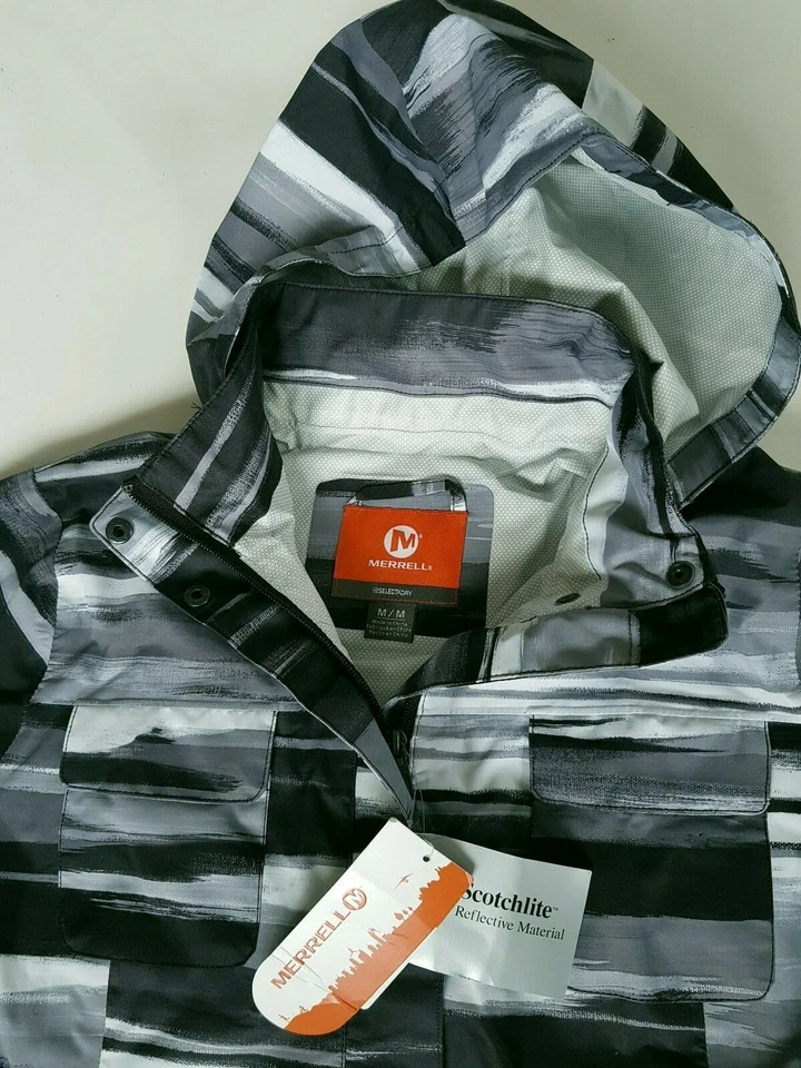 Women's Merrell Gamma Mid Length Jacket Black/Grey Color Size M -BNWT - Image 4 of 4