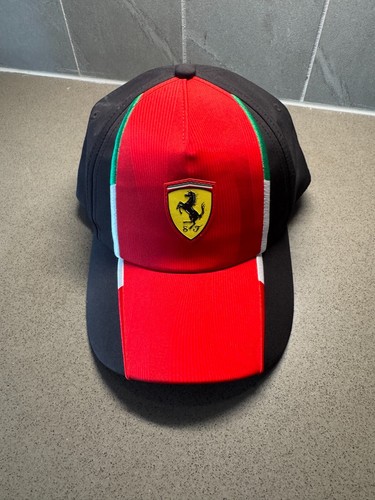Scuderia Ferrari F1 Official Team Mens Baseball Cap PUMA Red 2023 - NWOT