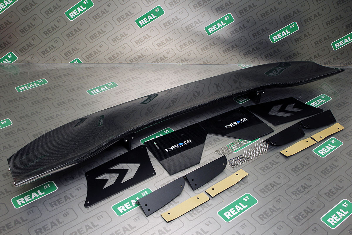 NRG Universal Carbon Fiber Spoiler Wing 59