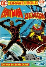 BRAVE AND THE BOLD #109 VG/F, Batman, The Demon, DC Comics 1973 Stock Image