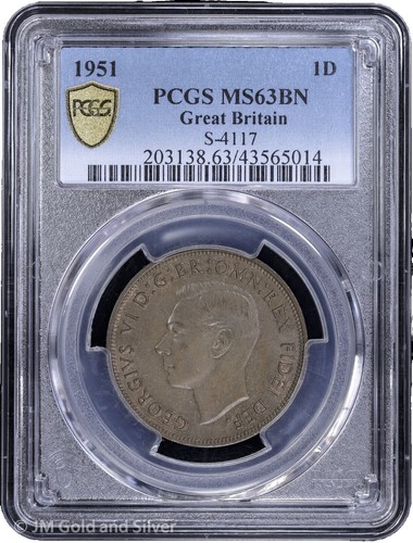 Jamaica 1/2 Penny PCGS Cert. 9-11-01 Twin Towers WTC Ground Zero