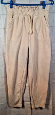 Universal Thread Beige XS Fleece Bottoms Lounge Wear Sleep Wear