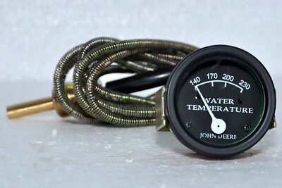 #ad John Deere Tractor Temperature Gauge Black Face $27.99