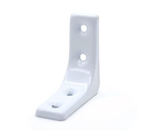 DOJA Barcelona | Staffe per Mensole Piccole | Confezione da 4 staffe a L (S9X)