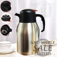 2l Vacuum Thermos Stainless Steel Flask Airpot Travel Hot Cold Drinks Tea Coffee 2l Vacuum Thermos Stainless Steel Flask Airpot Travel Hot Cold Drinks Tea Coffee