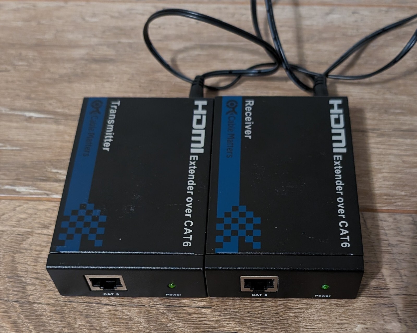 Cable Matters Receiver & Transmitter Boxes for HDMI Extender Over Cat 6 Cable