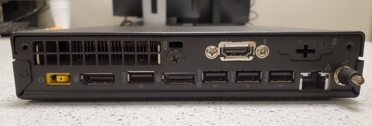 Lenovo ThinkCentre M910q PC 7th Gen i5 256Gb NVME w/power adapter