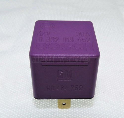 24-Vauxhall Opel / 00-05 Carburant Pompe Violet Relais Bosch 0332019452 90464759 - Picture 5 of 9