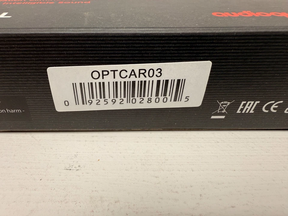 AudioQuest Carbon Optical - 3.0 Meter - New OEM W/3.5MM Adaptor Included - Image 3 of 3