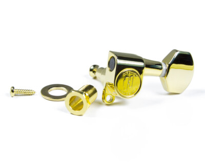 Sintonizzatori Hipshot Classic Gold Open 3x3, 18:1, Con UMP 6K2GN0G - Foto 4