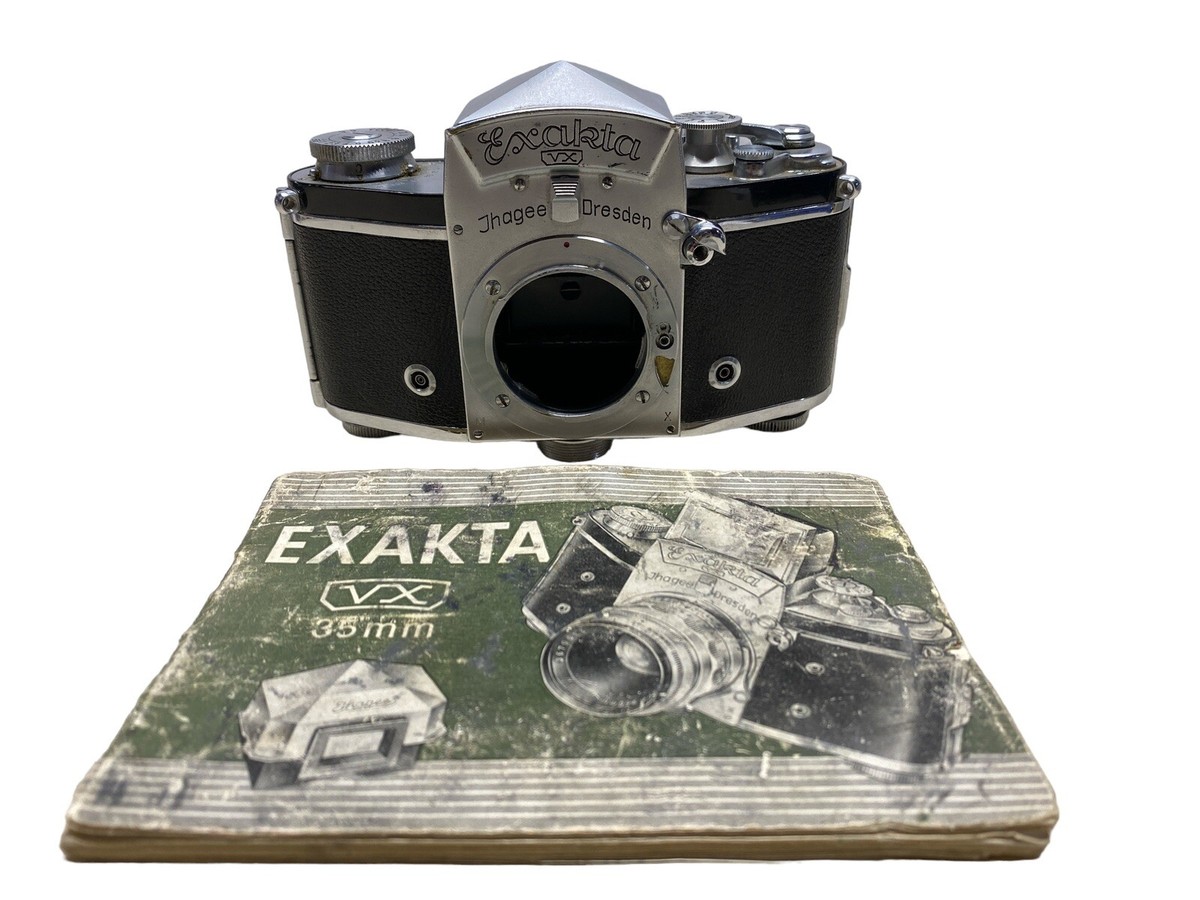 Ihagee Dresden Exakta VX 35mm Camera Body Only W/Manual - PARTS