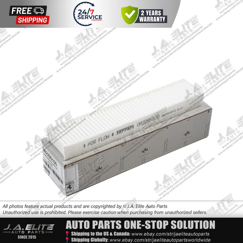 Filtro de polen Ferrari para Ferrari 458 488 F8, OEM: 82295100 Foto 3 de 4