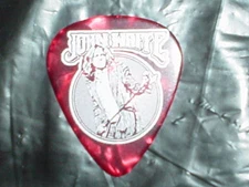 JOHN WAITE Of BAD ENGLISH Ringo Starr Band 2013 Concert Tour Red GUITAR PICK