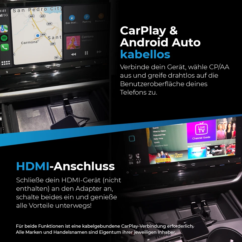 AutoSky CarPlay- und Android Auto TV-Adapter - Bild 3 von 4