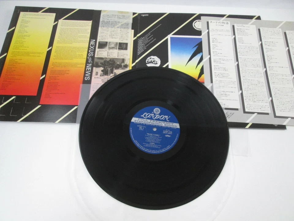 CAMEL NUDE LONDON K28P-128 with OBI Japan LP Vinyl LP - Image 3 of 4