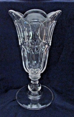 Ashburton Celery Vase Pattern Glass Eapg Antique Victorian Flower