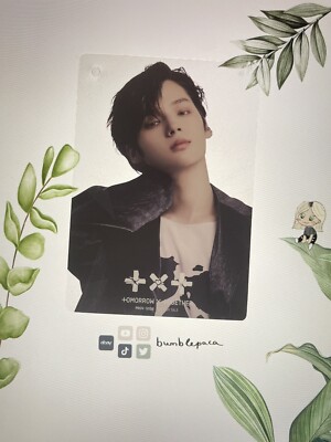 TXT GOOD BOY GONE BAD Weverse Clear Card Hueningkai