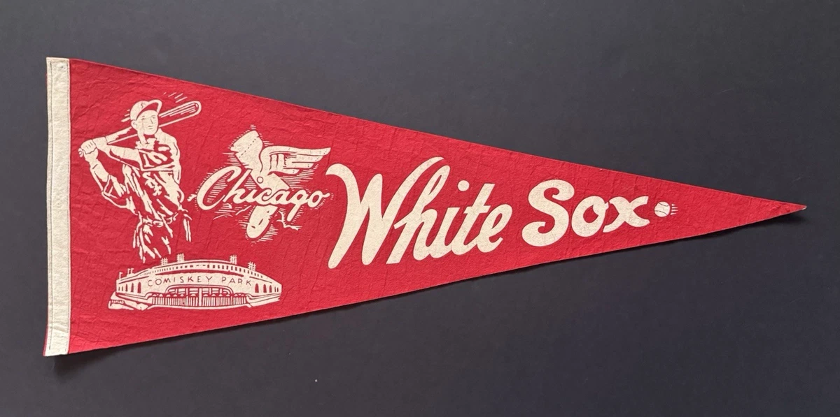 Chicago White Sox Baseball Vintage Sports Pennants and Flags for