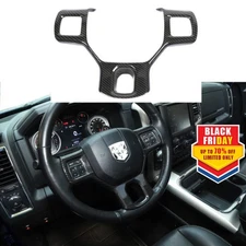 Steering Wheel Trim Interior Decoration Accessories for 2011-2018 Dodge Ram 1500