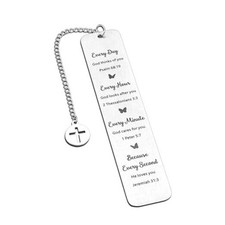 Baptism Valentines Day Gifts for Kids School Classroom Bible Bookmarks for