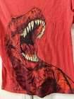 Cat & Jack Boys XL (14) Red T-Rex Dinosaur Graphic Short Sleeve Crew T-Shirt — photo 1