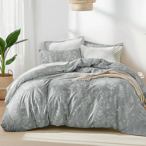 Comforter Set Queen Size Comforter Set 3 Pieces Cute Floral Bedding Sets for A