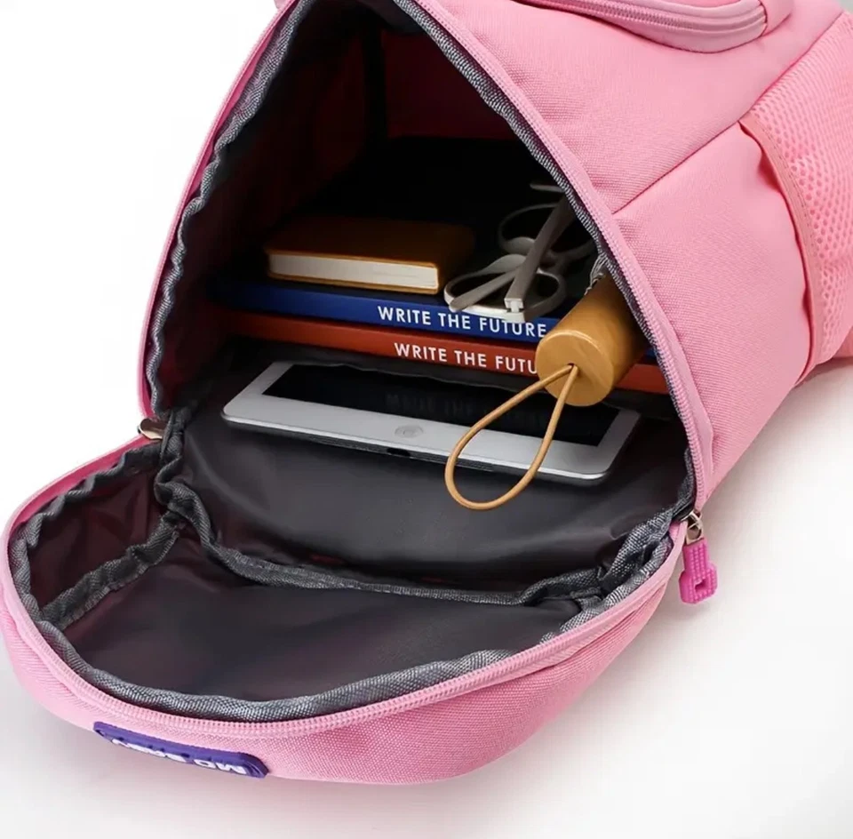 Dino Rucksack Kinder lila Vorschule 3-6 Jahre Kita Mädchen Junge leicht NEU 2025 - Bild 3 von 4