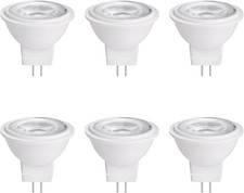 MR11 Gu4.0 Bi-Pin LED Light Bulb 3W 12VAC/DC Low Voltage LED Spotlights Warm Whi